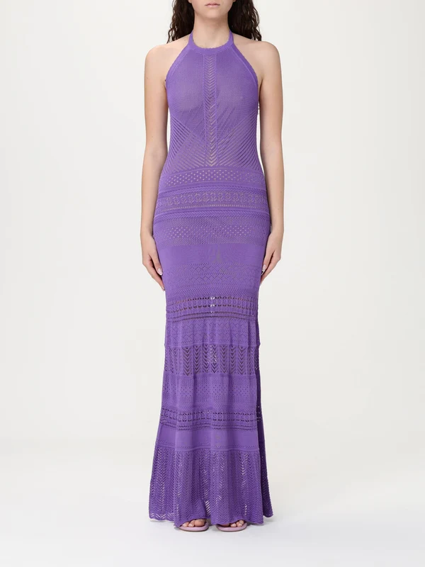 Twin Set Purple Long Dress
