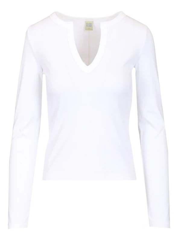 Flore Flore White Long Sleeve