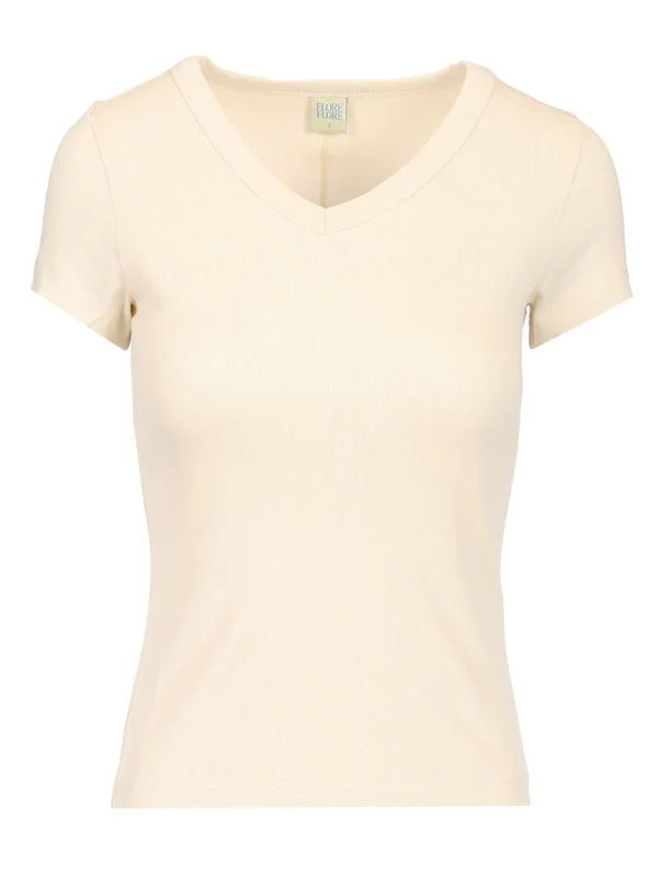 Flore Flore White Half Sleeve