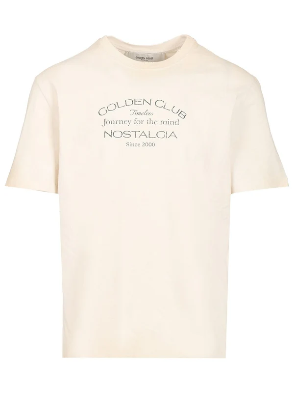 Golden Goose White Half Sleeve