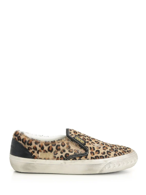 Golden Goose Brown Low Top Sneakers