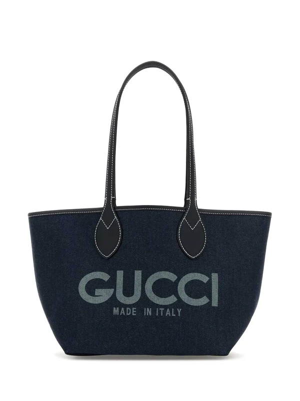 Gucci Totissima Small Navy Tote Bags