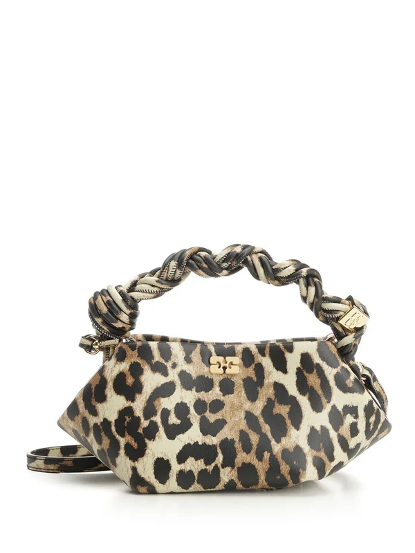 Ganni Brown Tote Bags