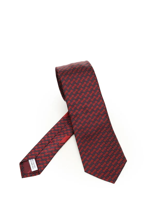 Ferragamo Burgundy Neck Ties