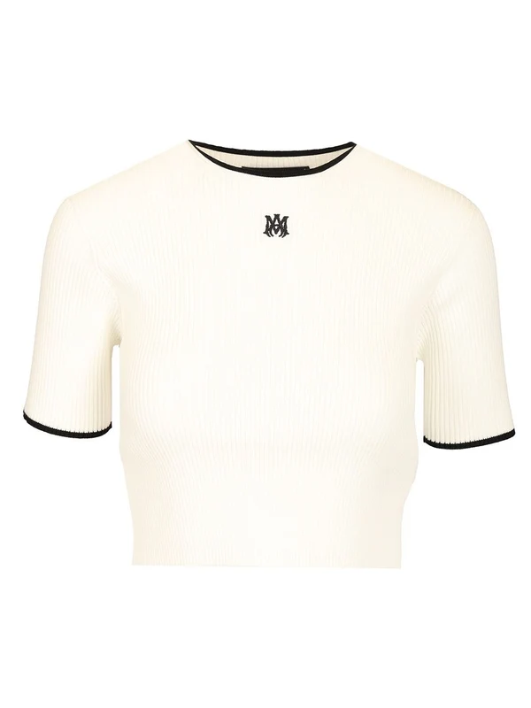 Amiri Beige Half Sleeve