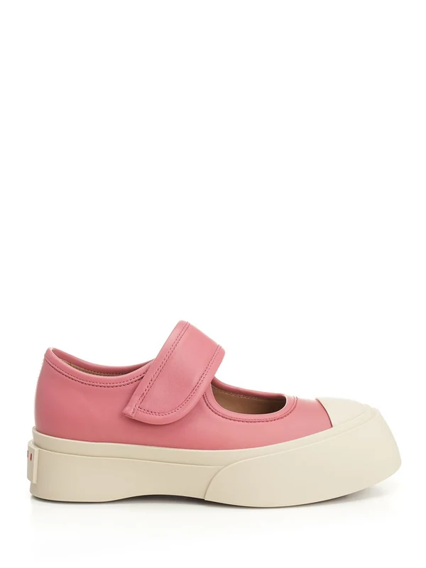 Marni Pink Low Top Sneakers