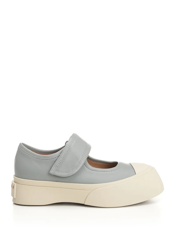 Marni Grey Low Top Sneakers