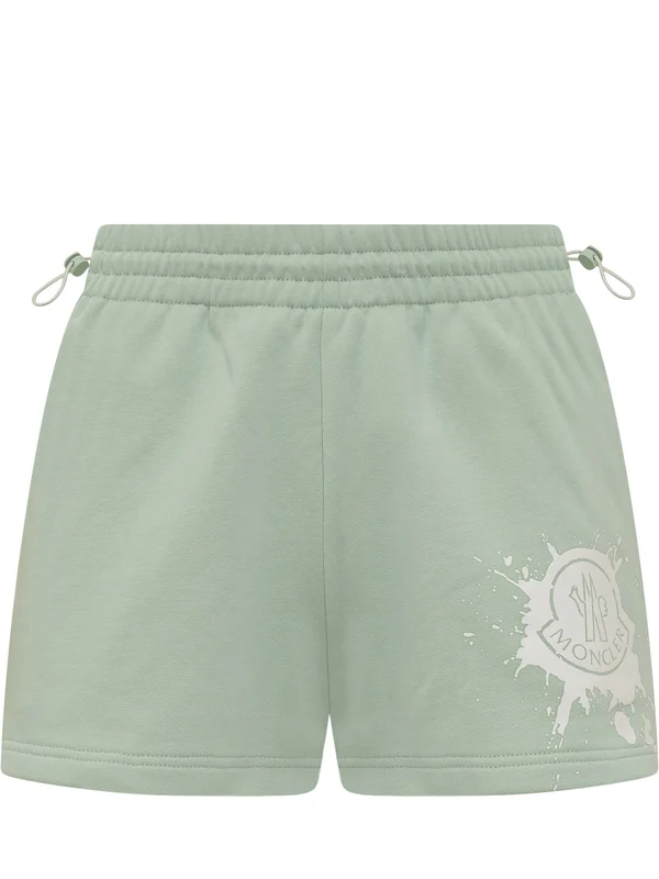Moncler Green Shorts