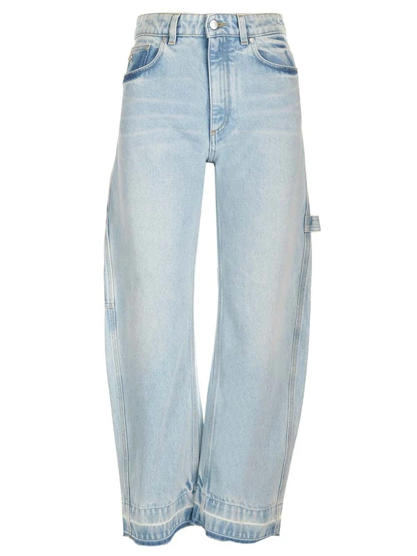 Stella Mccartney Skyblue Denim Pants