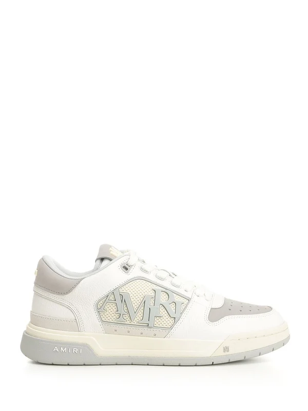 Amiri White Grey Low Top Sneakers