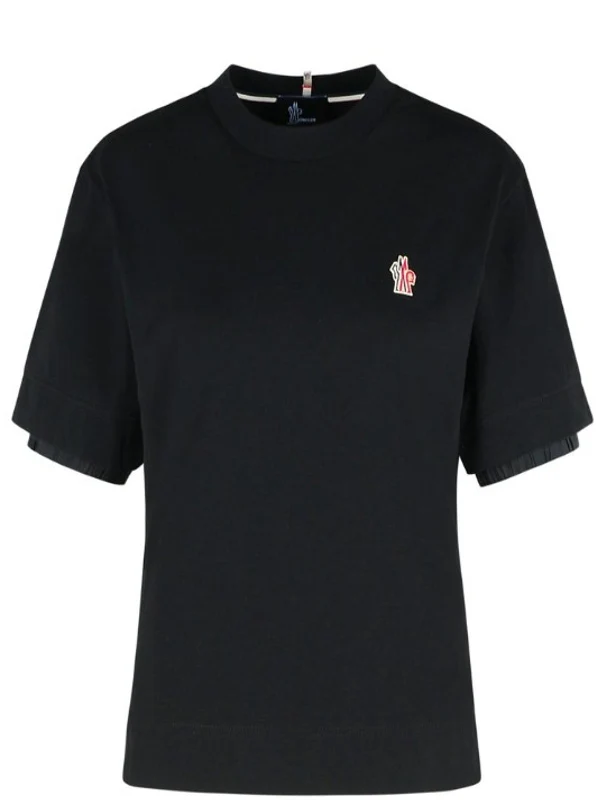 Moncler Black Half Sleeve
