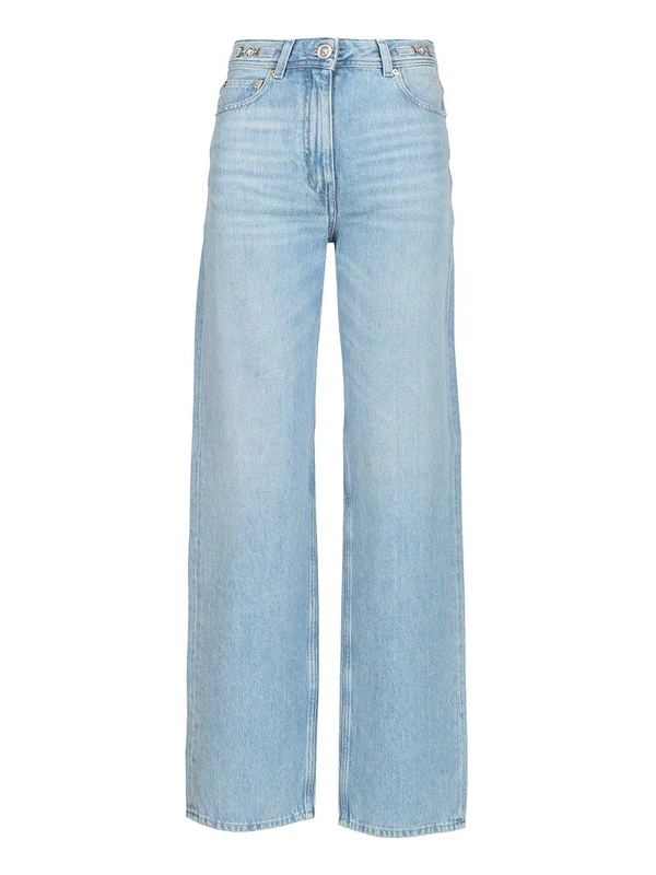 Versace Skyblue Denim Pants