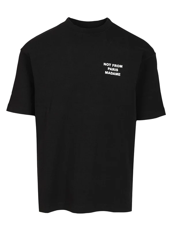 Drôle De Monsieur Black Half Sleeve