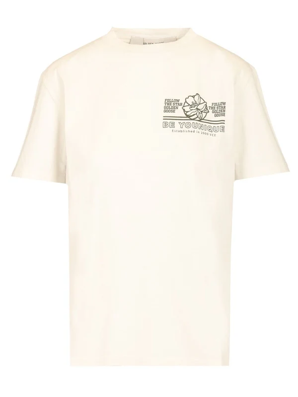 Golden Goose White Half Sleeve