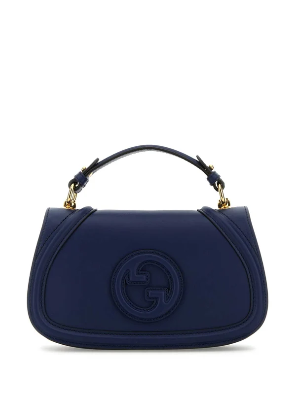Gucci Blondie Medium Blue Tote Bags