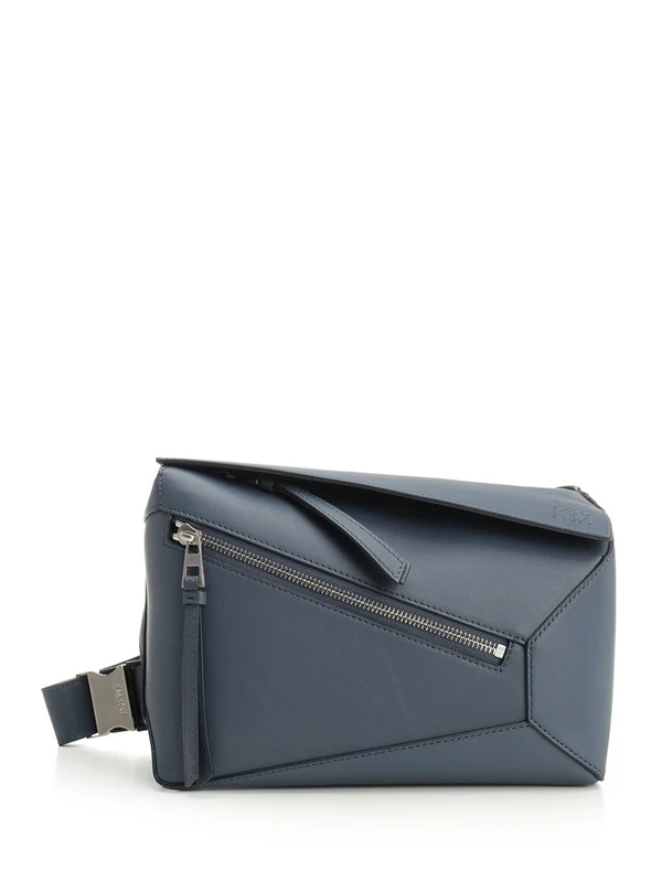 Loewe Puzzle Green Small Belt Bags