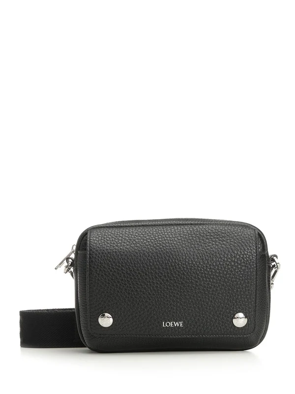 Loewe Pebble Camera Black Cross Bags