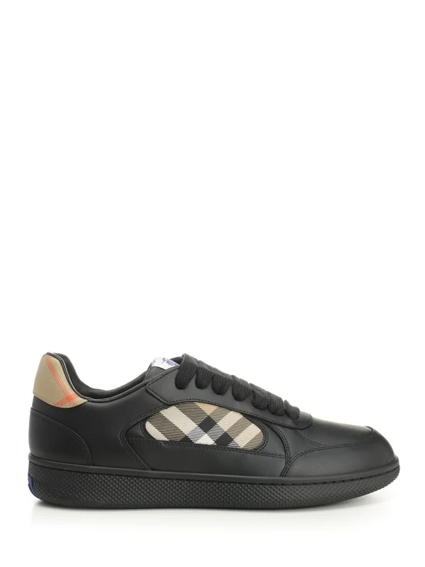 Burberry Black Low Top Sneakers
