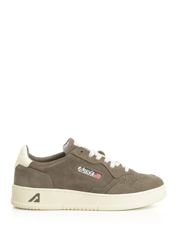Autry Brown Low Top Sneakers