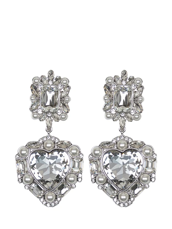 Self-Portrait Silver Earrings