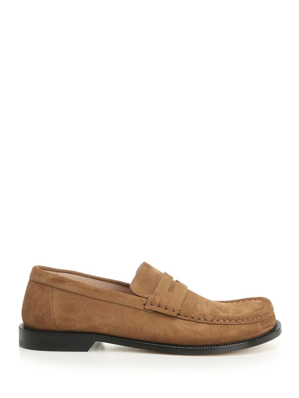 Loewe Campo Brown Loafers