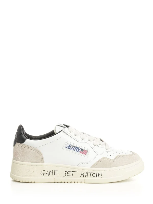 Autry White Low Top Sneakers