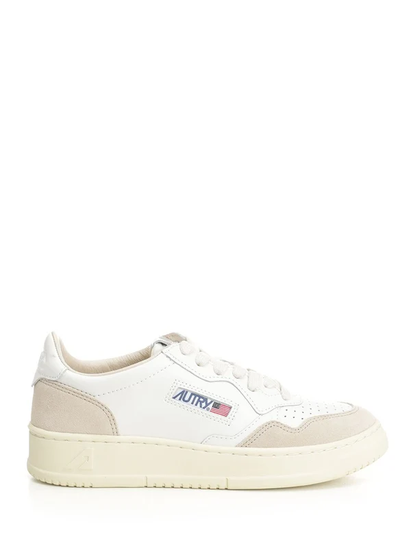 Autry White Low Top Sneakers