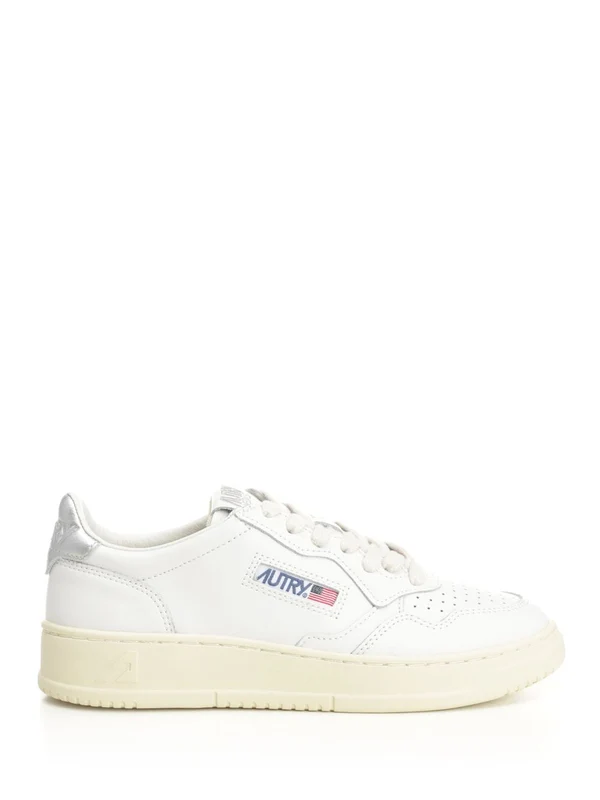 Autry White Low Top Sneakers