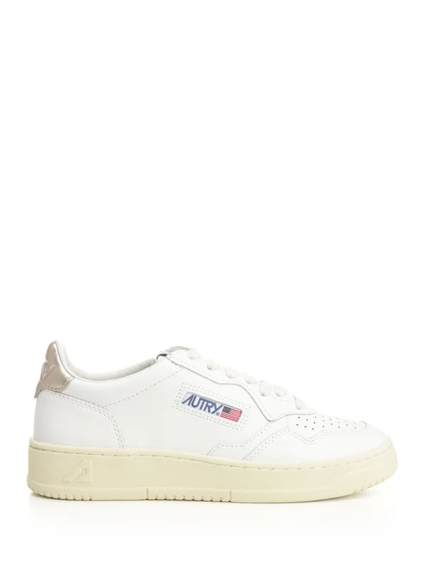 Autry White Low Top Sneakers