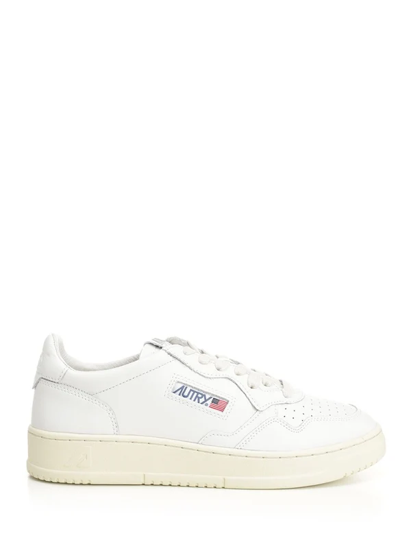 Autry White Low Top Sneakers