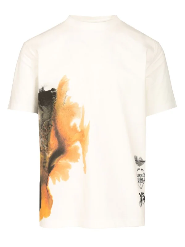 Y-3 White Half Sleeve