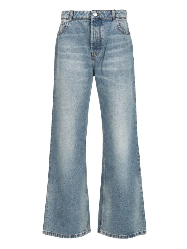 Ami Blue Denim Pants