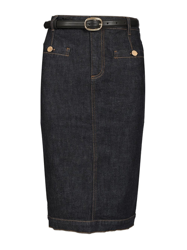 Self-Portrait Blue Skirts