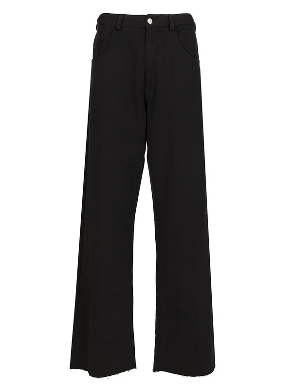 Mm6 Maison Margiela Black Trousers