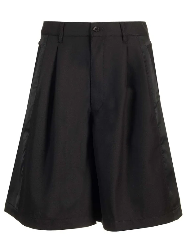 Comme Des Garcons Shirt Black Shorts