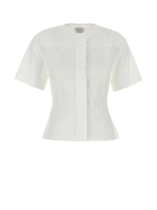 Alexander Mcqueen White Shirts & Blouses