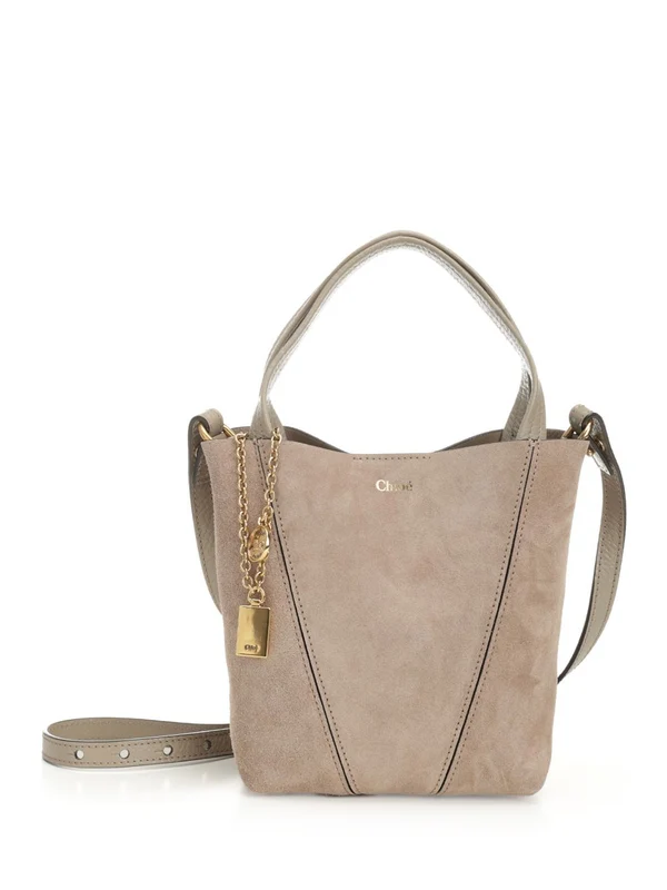 Chloe Grey Tote Bags