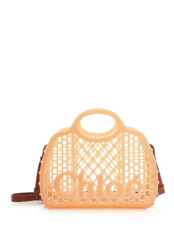 Chloe Beige Tote Bags