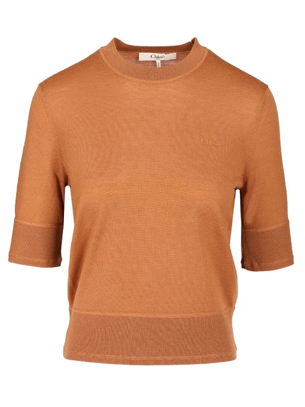 Chloe Brown Knitted
