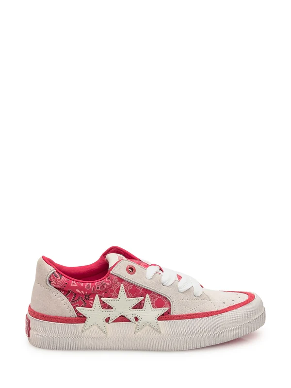 Amiri Red White Low Top Sneakers
