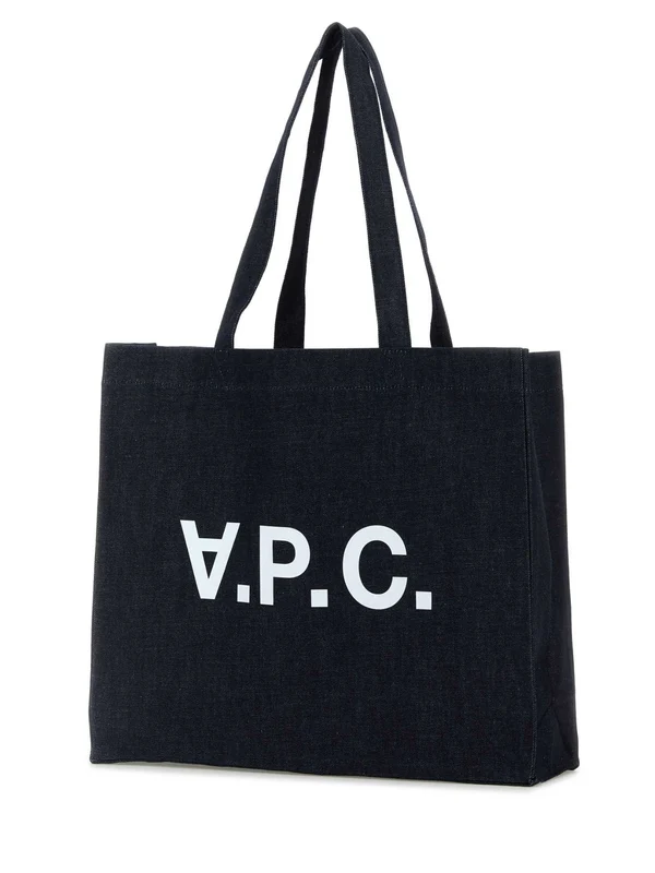 A.P.C. Black Tote Bags - Image 2