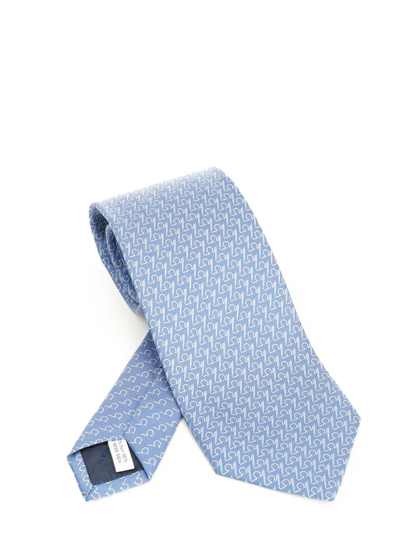 Ferragamo Blue Neck Ties