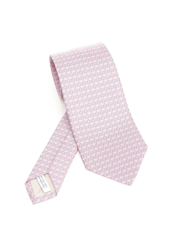 Ferragamo Pink Neck Ties