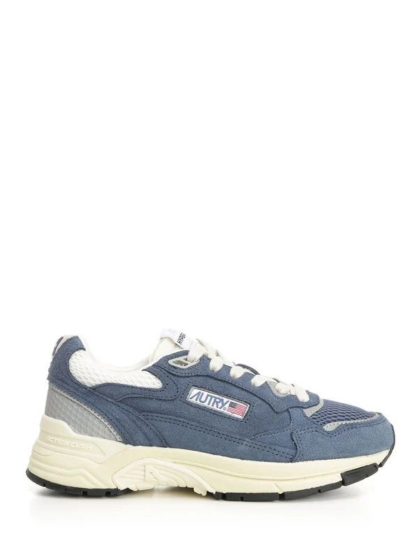 Autry Blue Low Top Sneakers