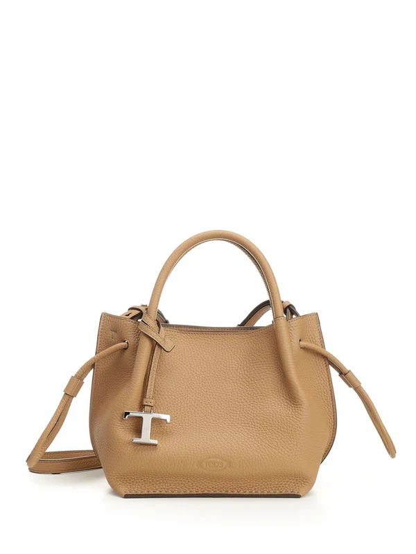 Tod'S Beige Tote Bags