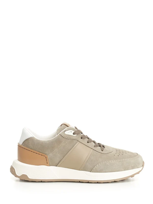 Tod'S Beige Low Top Sneakers