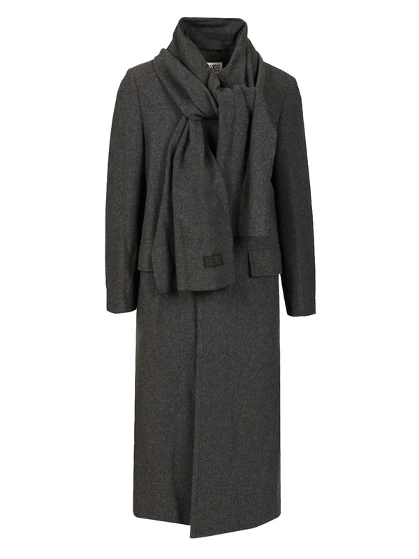Mm6 Maison Margiela Grey Coats