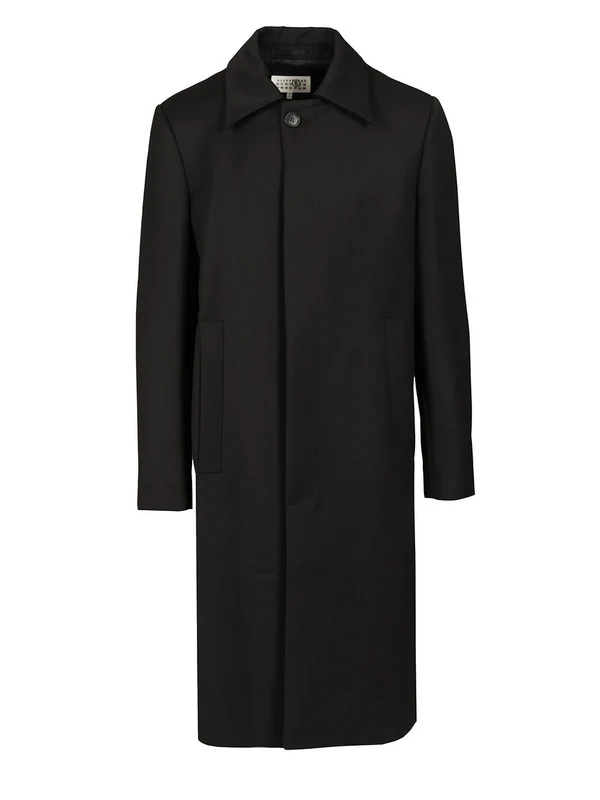 Mm6 Maison Margiela Black Coats