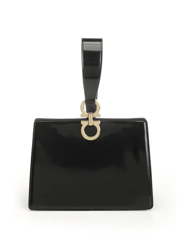 Ferragamo Black Clutch Bags