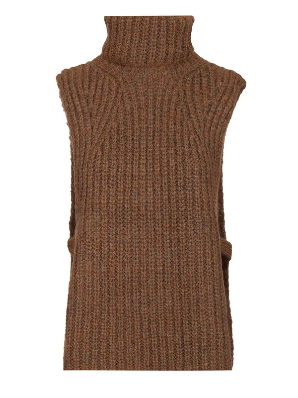 Isabel Marant Brown Wool Mufflers